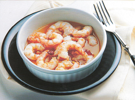 Prawns in Garlic