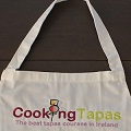 CookingTapas Apron Adult White